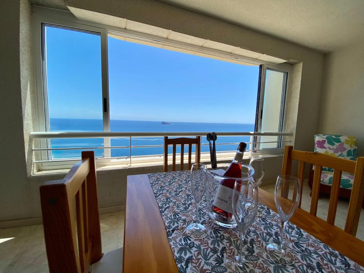 Apartamento Torre Levante, Primera Linea De Playa 베니돔 외부 사진