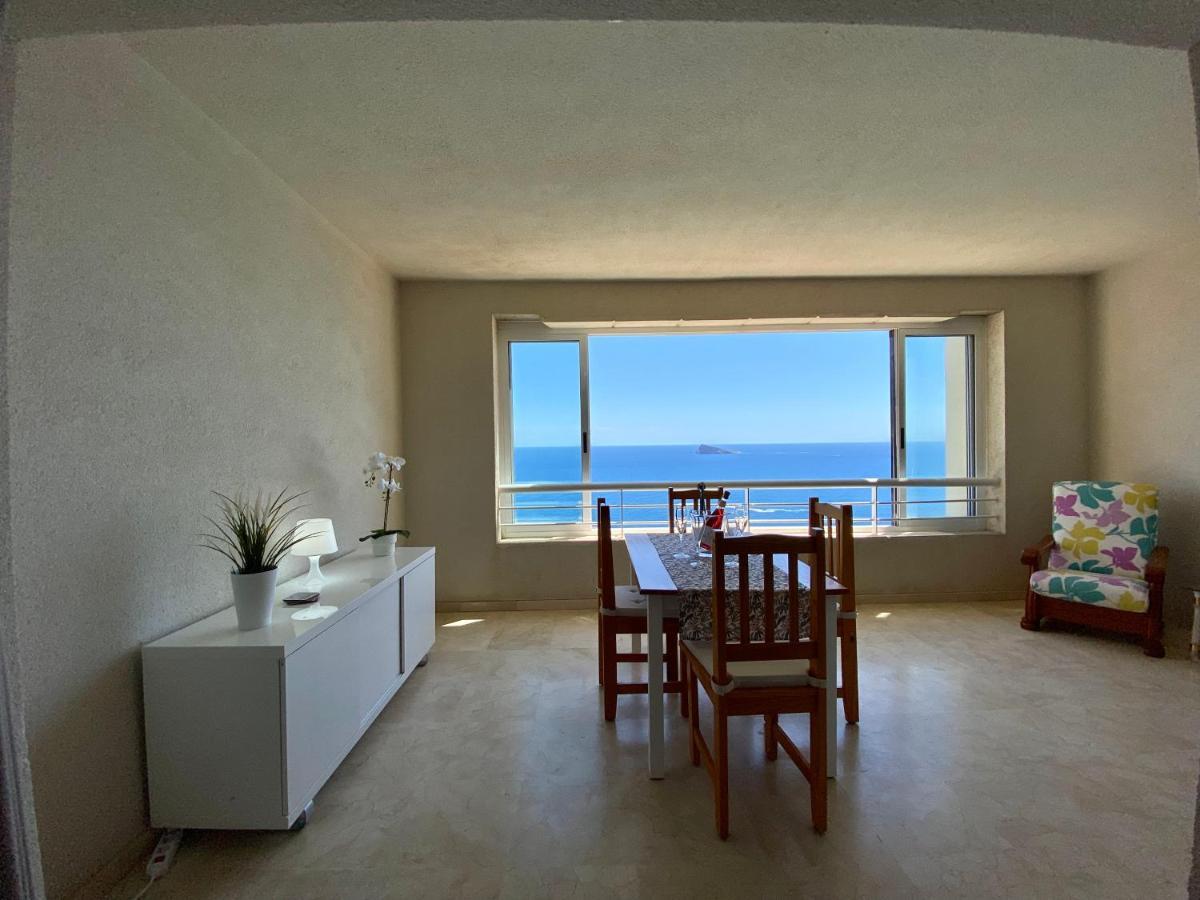 Apartamento Torre Levante, Primera Linea De Playa 베니돔 외부 사진