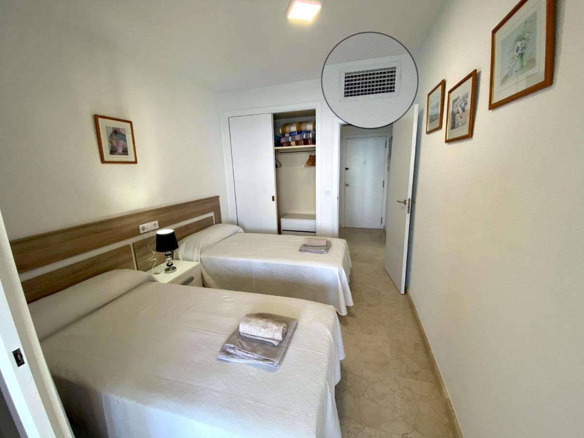 Apartamento Torre Levante, Primera Linea De Playa 베니돔 외부 사진